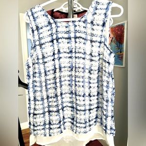 JAPNA -• Women's 100% Sheer Polyester Sleeveless